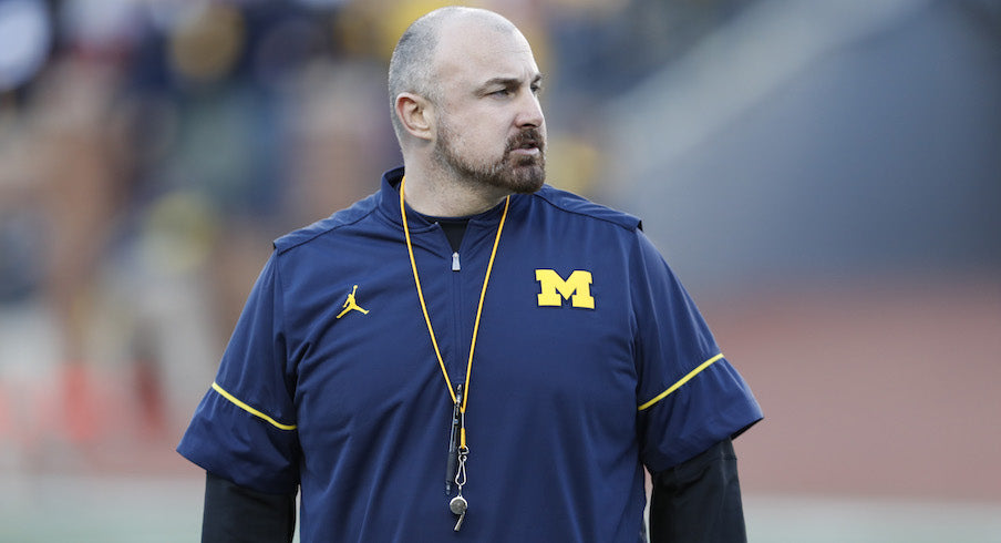 MICHIGAN FIRES LINEBACKERS COACH CHRIS PARTRIDGE