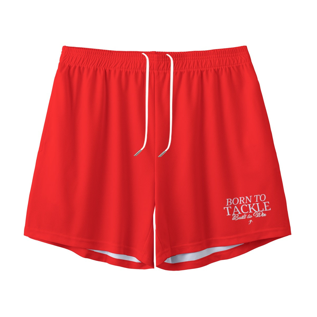 Born to Tackle Shorts (Red)