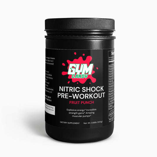 Nitric Shock Pre-Workout Powder (Fruit Punch)