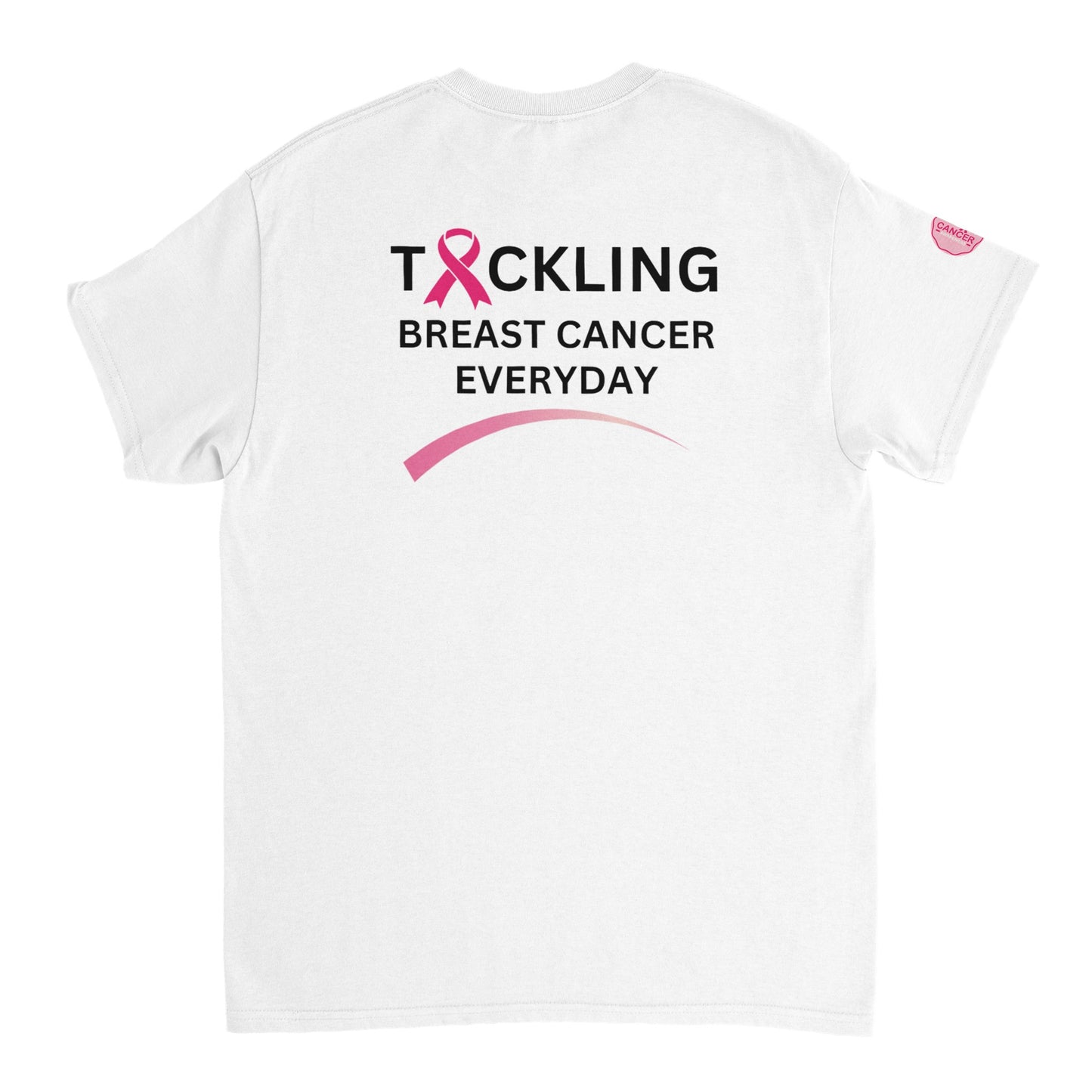 Tackle® Breast Cancer Tee (White)