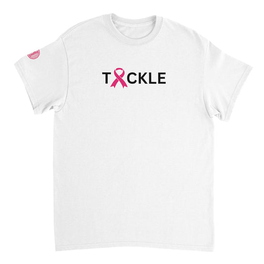 Tackle® Breast Cancer Tee (White)