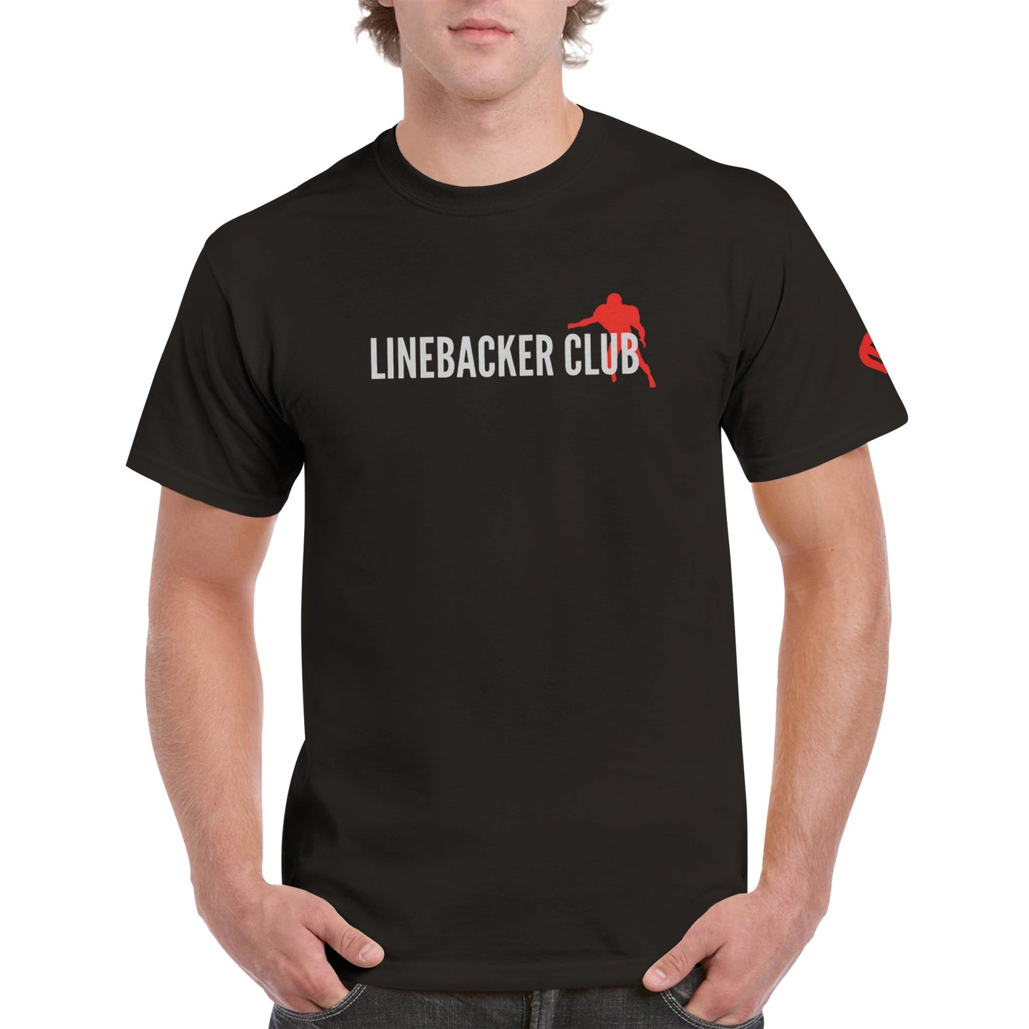 Linebacker Club Tee (Black)