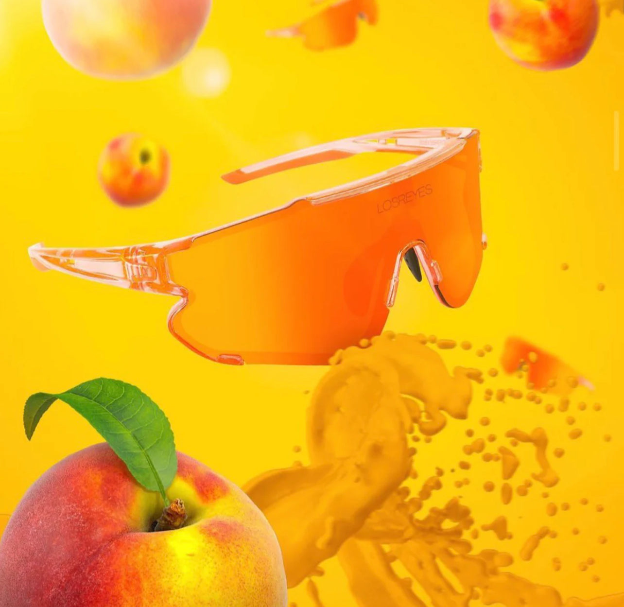 LosReyes “Elite Peach” Sunglasses